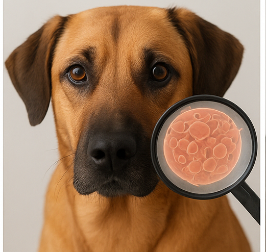 Cane che si idrata durante una passeggiata