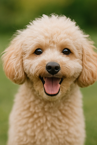 Cane che segue comandi durante la passeggiata